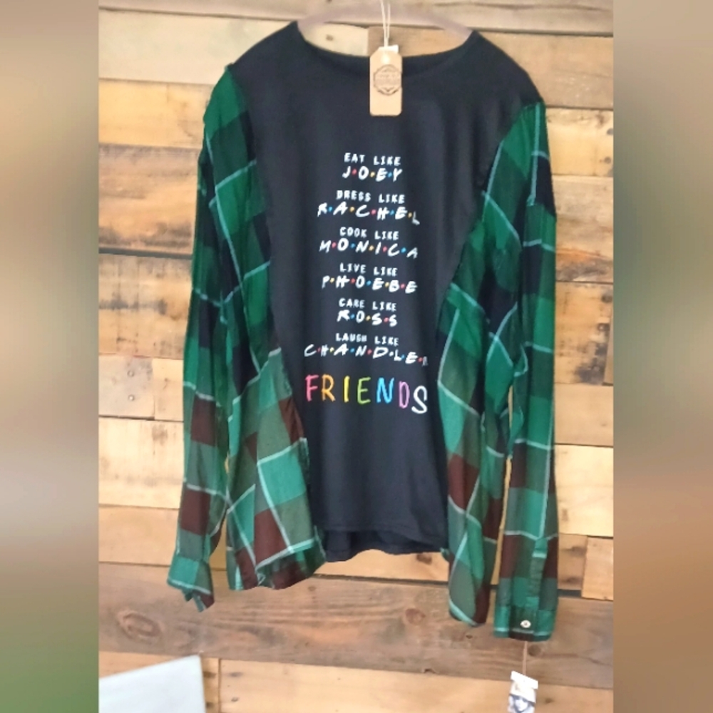 Upcycled Top: - Picture 1 of 2